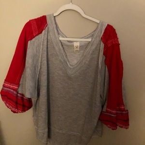 Free People We The Free Waffle Top